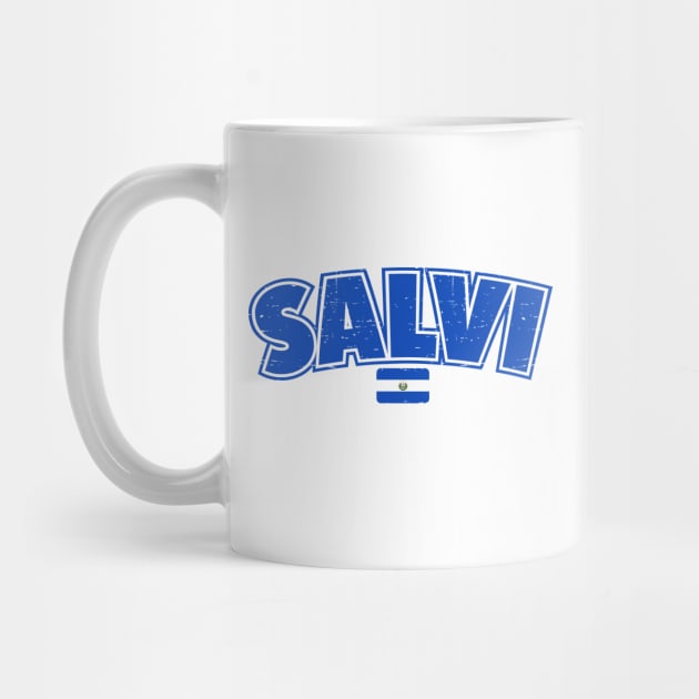 Salvi - Salvadorian Pride - grunge design by verde